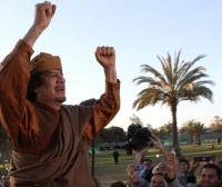 Gadafi dice que la noticia de su huida a Níger es 'guerra psicológica'
