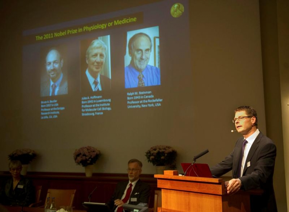 Premio Nobel de Medicina. Foto. EFE