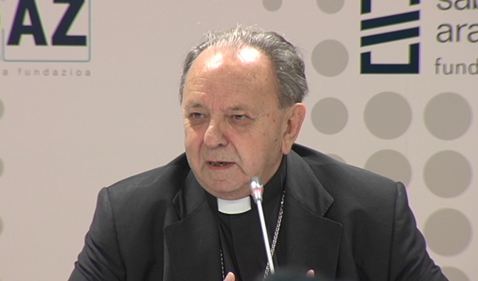 El obispo emérito de Donostia, Juan María Uriarte. Foto: EFE