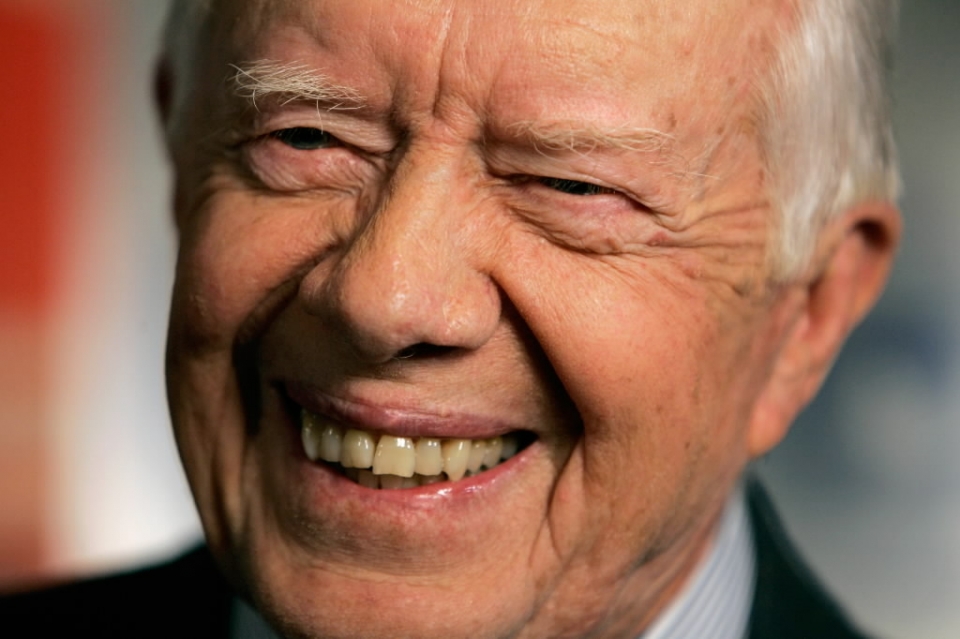 El expresidente estadounidense Jimmy Carter. Foto: EFE