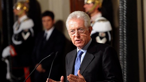 Mario Monti a été chargé de former un nouveau gouvernement. Photo: EFE