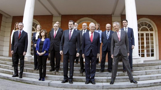 Spain's cabinet ministers. Photo: EFE