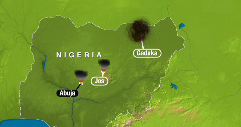 Nigeriak segurtasunaren goi-bilera deitu du atentatuen ostean
