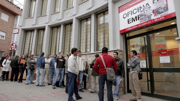 Spain's unemployment office. Photo: EFE