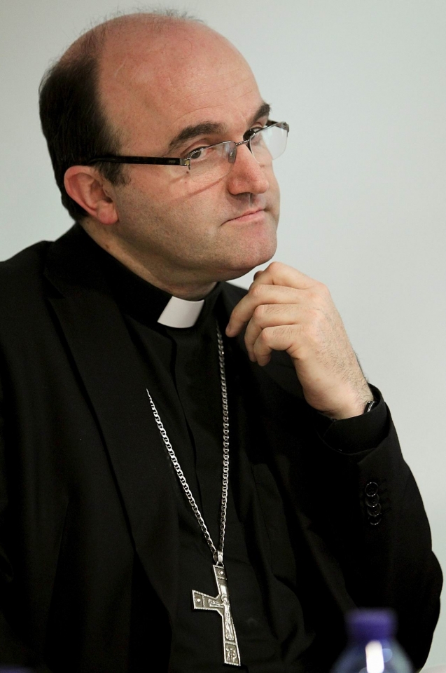 El obispo de Donostia-San Sebastián, José Ignacio Munilla. EFE