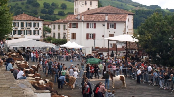 Foire agricole au Pays Basque. Photo: EITB