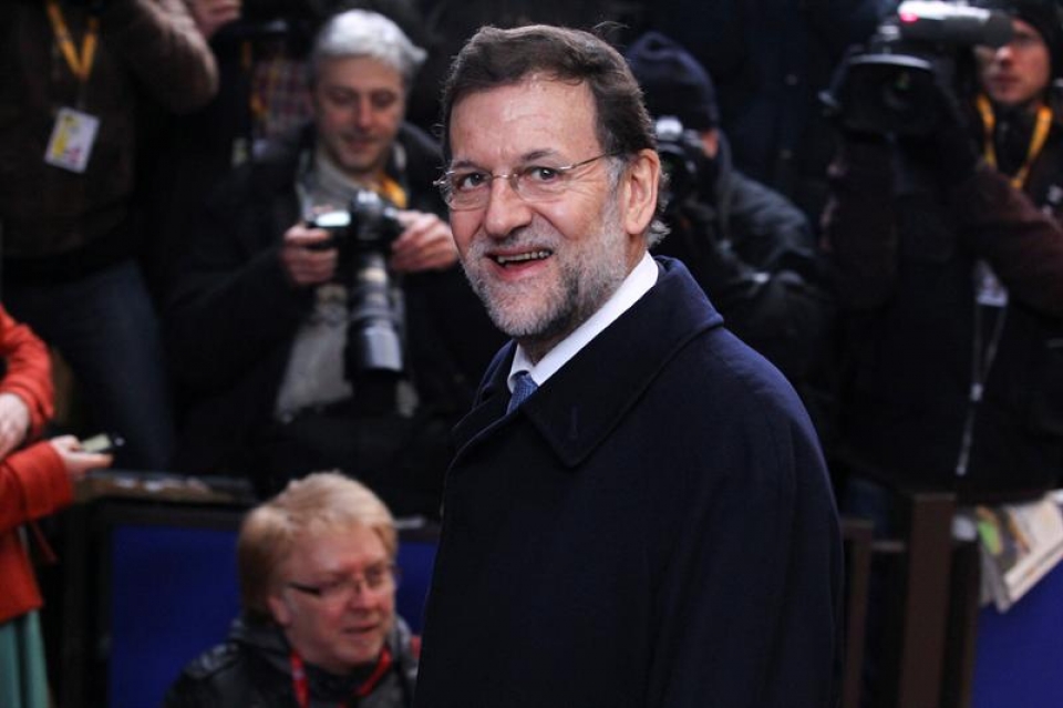 Mariano Rajoy, Bruselan.