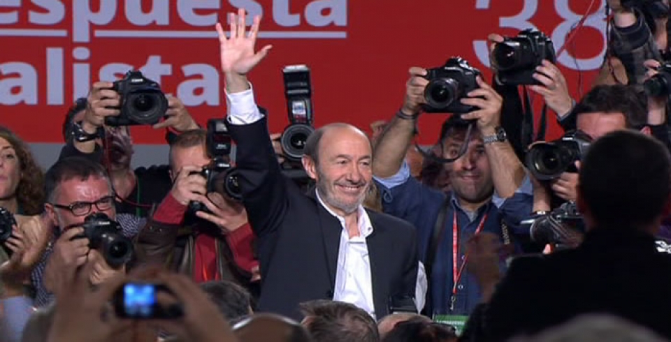 Rubalcaba, nuevo secretario general del PSOE. Efe.