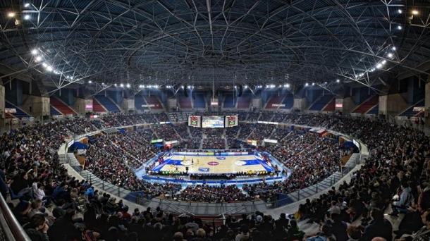 Buesa Arena, berritua. Argazkia: EFE