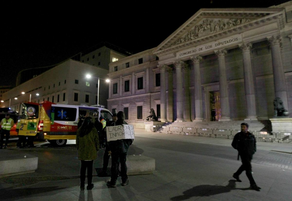 Reforma laboral: Nueve detenidos en Madrid tras la concentración del 15M