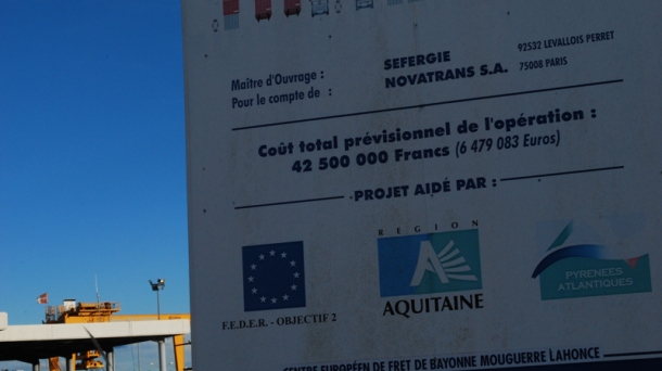 La Région d'Aquitaine a investi beaucoup dans Novatrans. Photo: EITB