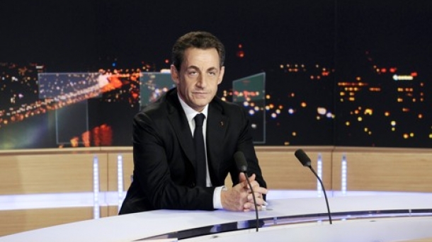 Nicolas Sarkozy. Photo: TF1
