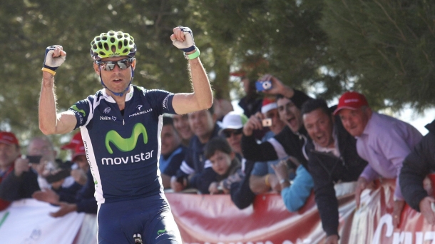 El murciano Alejandro Valverde (Team Movistar). Foto: EFE