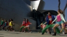 Bollywood está grabando en el entorno del Museo Guggenheim de Bilbao