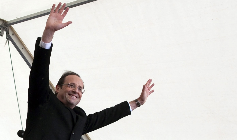 El candidato socialista, François Hollande. EFE