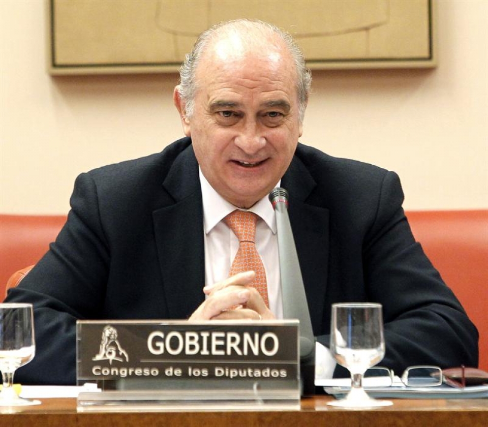 Jorge Fernandez Diaz Barne ministroa. EFEBarne