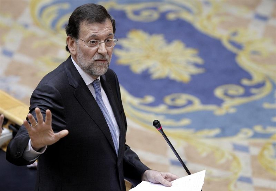 Rajoy analiza la evolución de la crisis con Toxo y Méndez
