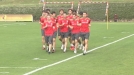 El Athletic regresa a los entrenamientos tras la final de Bucarest