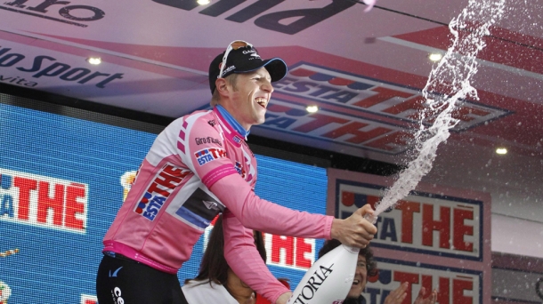 Hesjedal, ganador del Giro de 2012. Foto: EFE