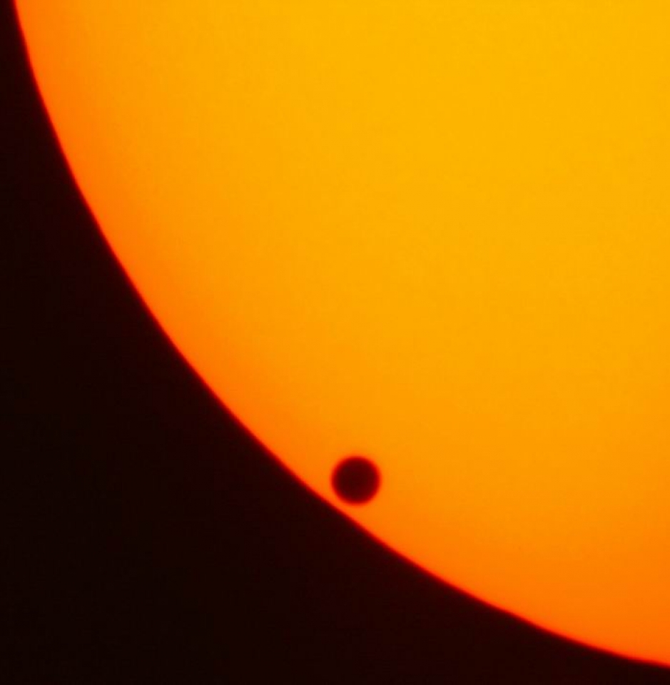 El paseo de Venus por delante del Sol