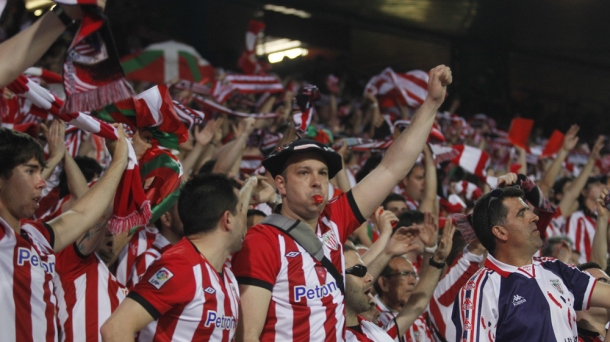 Aficionados del Athletic. Foto: EFE