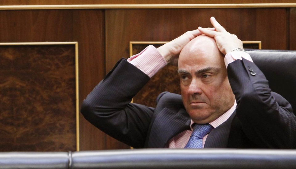 Luis De Guindos Espainiako Ekonomia ministroa. Argazkia: EFE