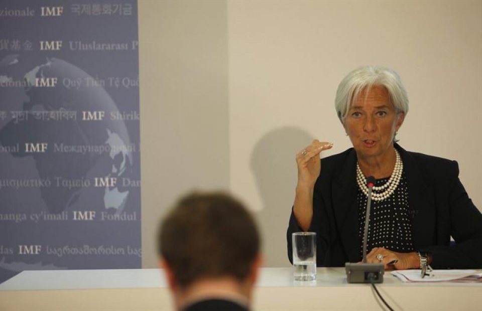 Christine Lagarde, Directora del FMI. EFE