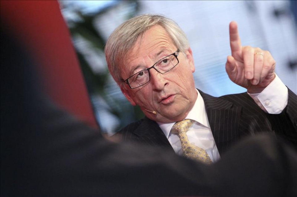 Jean Claude Juncker euroguneko presidentea. Argazkia: EFE