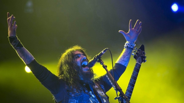 Robb Flynn, líder de Machine Head. Foto: Efe. 