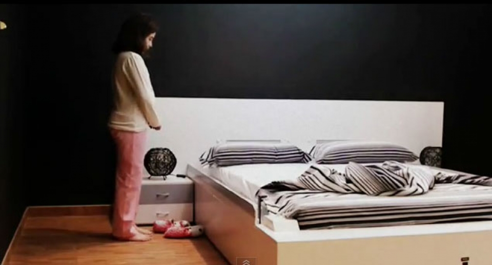 Imagen del vídeo demostración de 'Ohea', la cama inteligente.