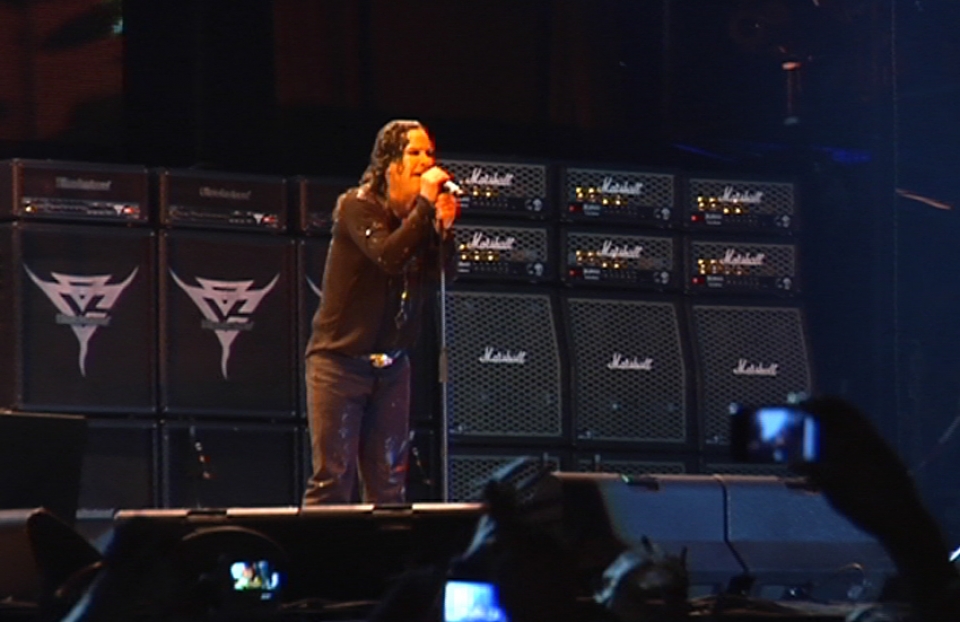 Ozzy Osbourne en el Azkena Rock. 