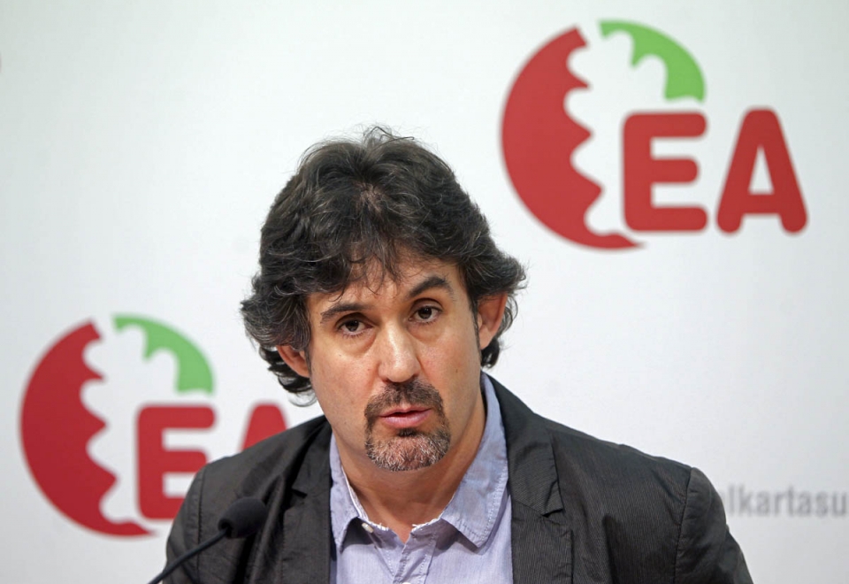 El líder de EA, Pello Urizar.