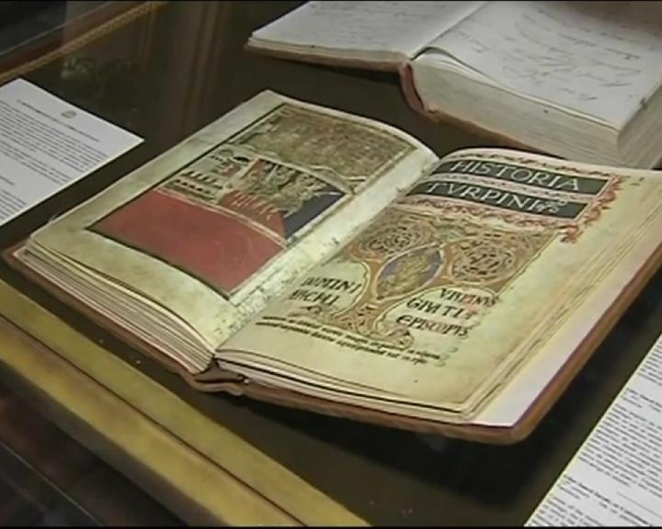 Una copia del Códice Calixtino se encuentra en Estella 