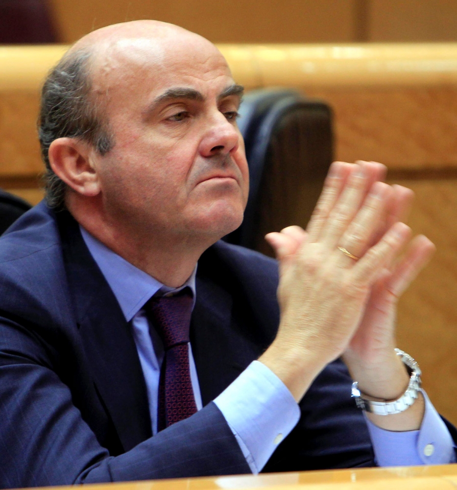 El ministro de Economía, Luis de Guindos. Foto: EFE