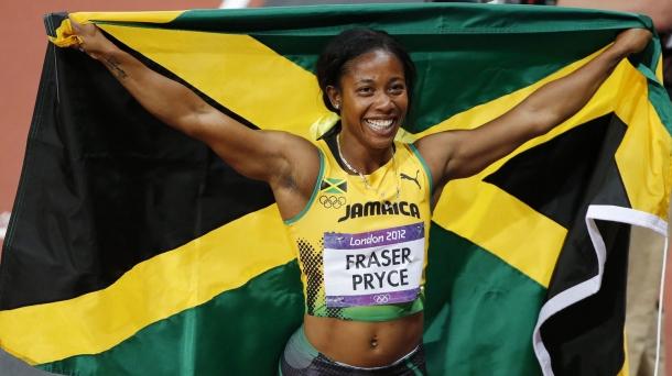 La atleta jamaicana Shelly-Ann Fraser-Pryce. EFE