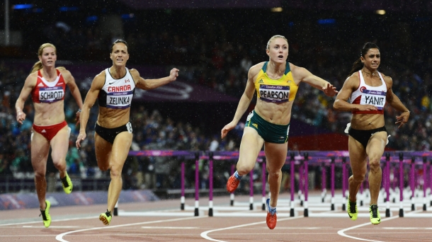 Sally Pearson bate el récord olímpico en los 100 metros vallas