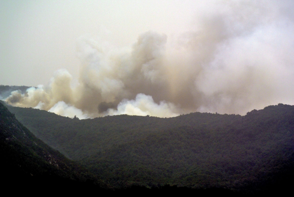 Incendios | El fuego sigue activo en La Gomera tras ocho días