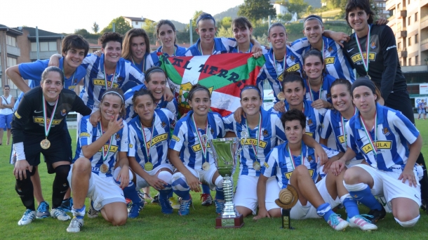 Las chicas de la Real ganaron al Granada por 3-0. EiTB.