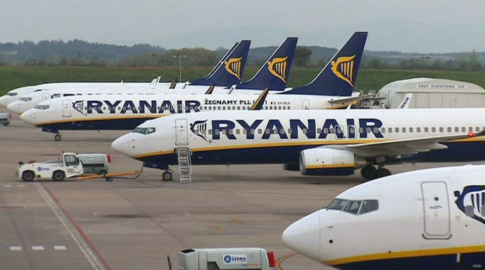 Aviones de Ryanair. Foto: EiTB