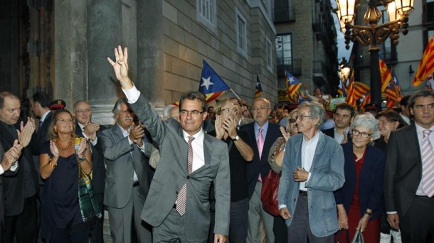 Leader of Catalonia's regional government Artus Mas. Photo: EFE