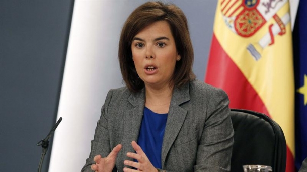 Deputy Prime Minister Soraya Saenz de Santamaria. Photo. EFE