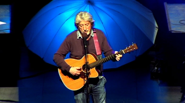 El cantautor oriotarra Benito Lertxundi. Foto: EITB