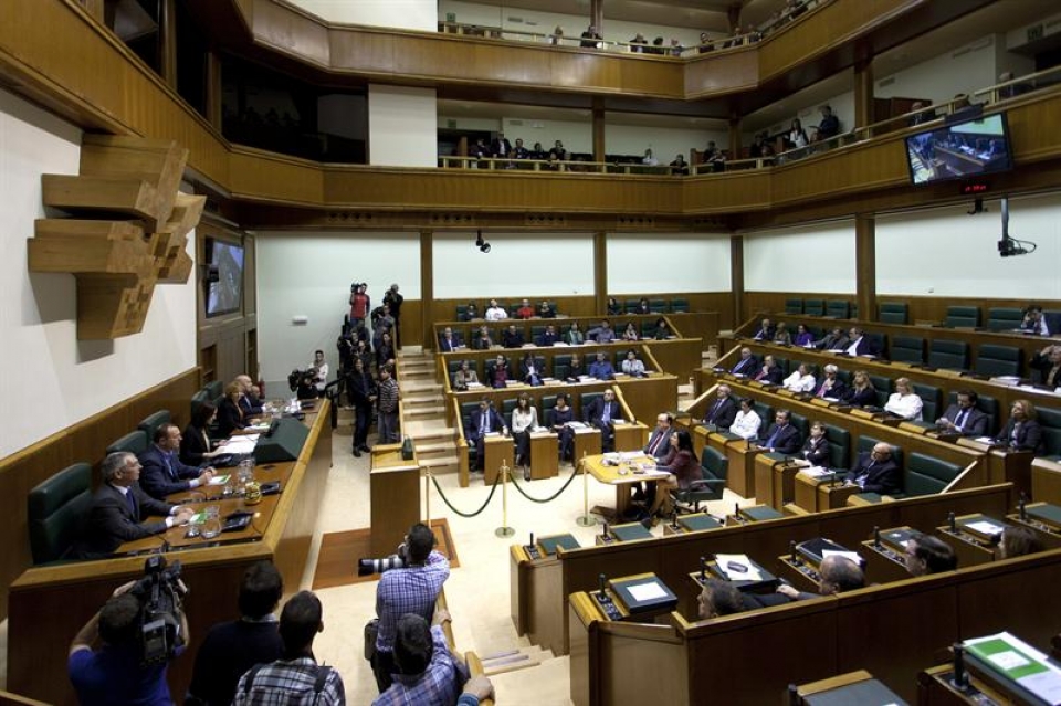 Reparto de escaños del Parlamento Vasco. EITB