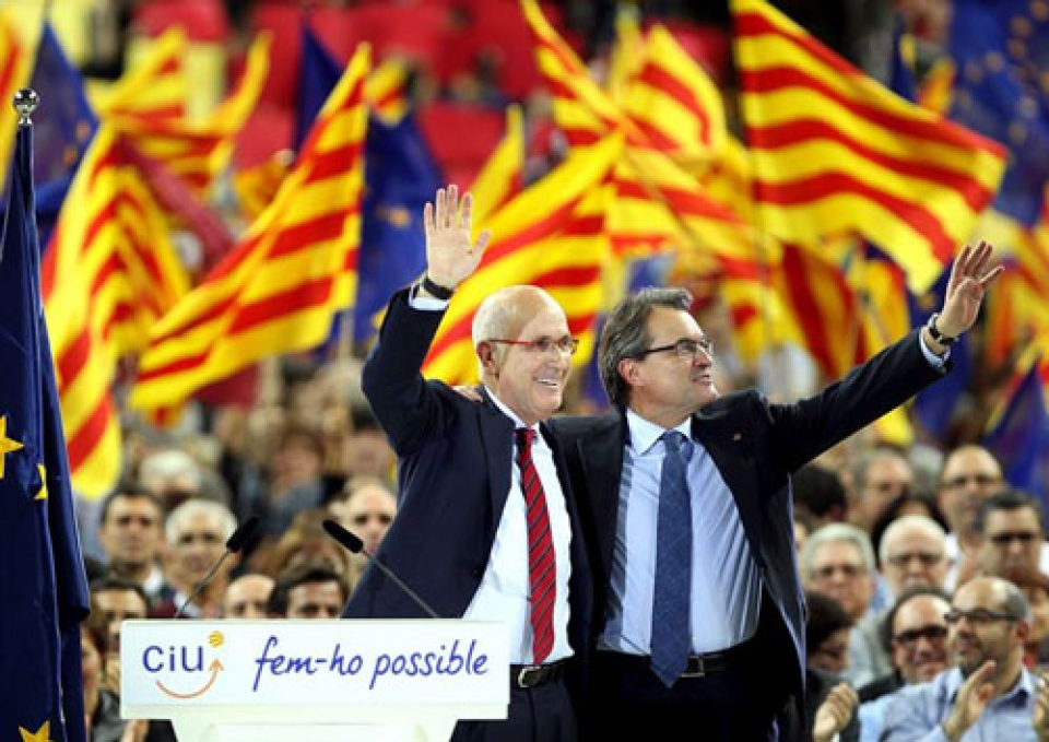 Artur Mas, presidente del Gobierno catalán. EFE.