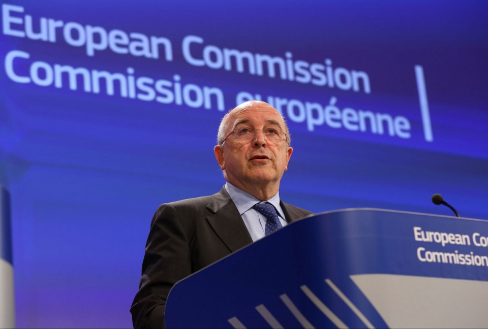 Joaquín Almunia, vicepresidente de la Comisión Europea y Comisario Europeo de Competencia. Foto: EFE
