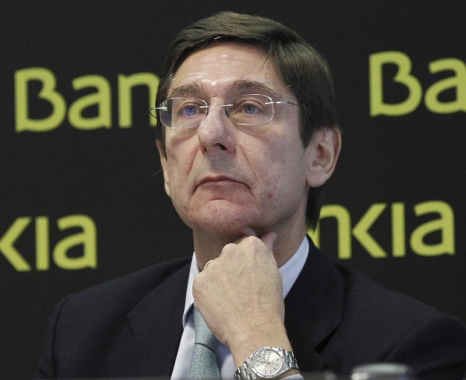 El presidente de Bankia, José Ignacio Goirigolzarri, declara hoy en la Audiencia Nacional. EFE