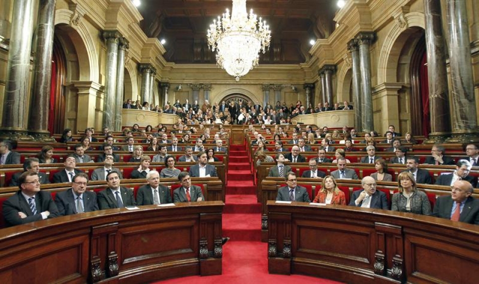 El Parlament de Cataluña. EFE