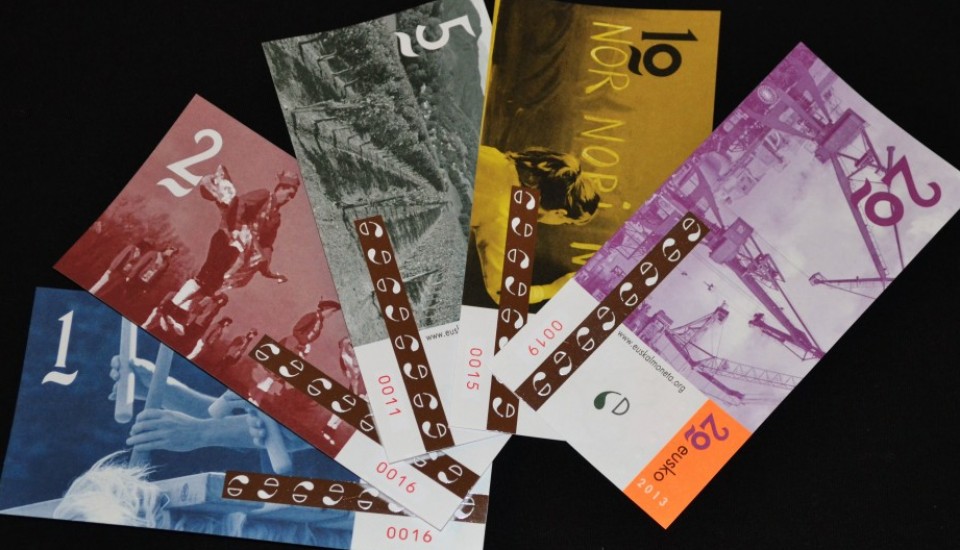 Así son los billetes de 'eusko'. Foto: Euskal Moneta