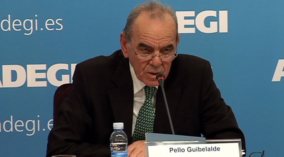 El presidente de Adegi, Pello Guibelalde. Foto de archivo: EiTB