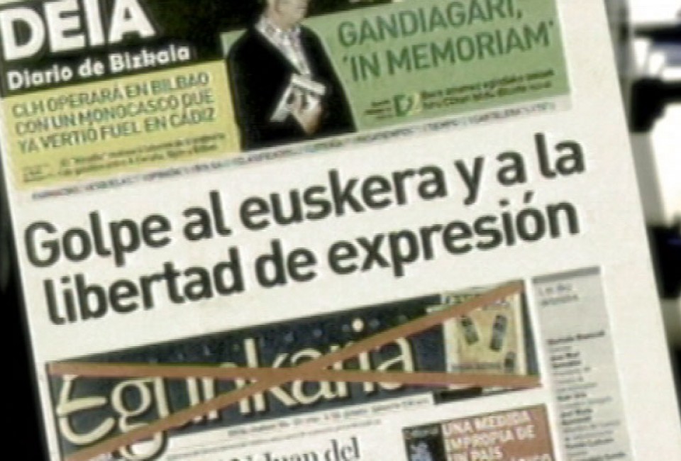 'Egunkaria, 10 urte geroago', sobre el cierre de Euskaldunon Egunkaria